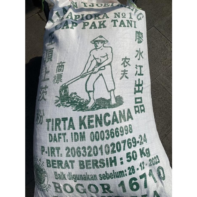 

Tapioka "Liauw Tjoei Kang/Liong Pit" Sagu Tani 50kg