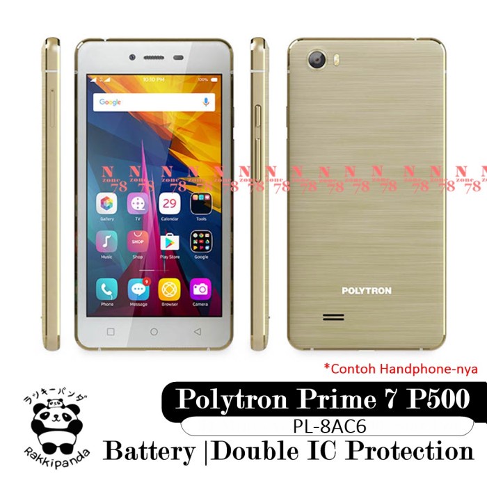 Baterai Polytron Prime 7 P500 Pl-8Ac6 Double Ic Protection