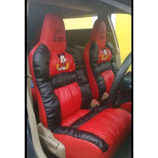 sarung jok mobil karakter Ayla,Agya,Datsun,Karimun,Honda Brio,Honda jaz,Rocky,raeze,Honda Civic,dll,