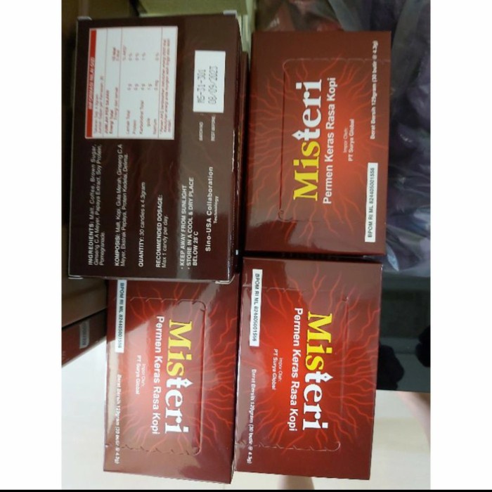 

permen herbal misteri isi 30pcs di jmn barang ori ya