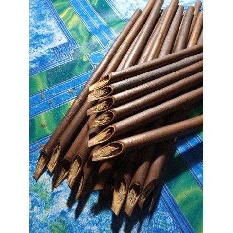 

Terlaris 1 Ikat Pena Handam Khot Kaligrafi/ Kalam Khot 40 Pcs Sudah Di Serut