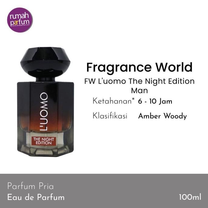 Parfum Fragrance World FW L'uomo The Night Edition Man 100 ML