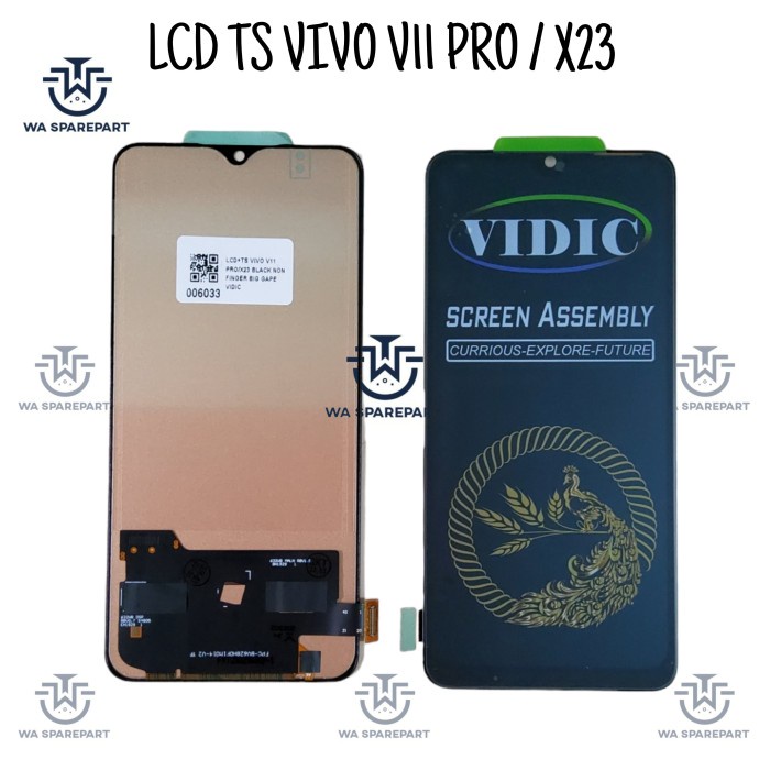 LCD TOUCHSCREEN VIVO V11 PRO / X23 ORIGINAL - BIG GLASS ORI