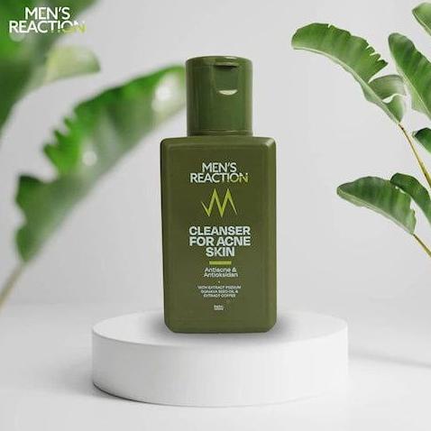 MENS REACTION ACNO CLEAN LIQUID Sabun Cair untuk Perawatan Kulit Pria