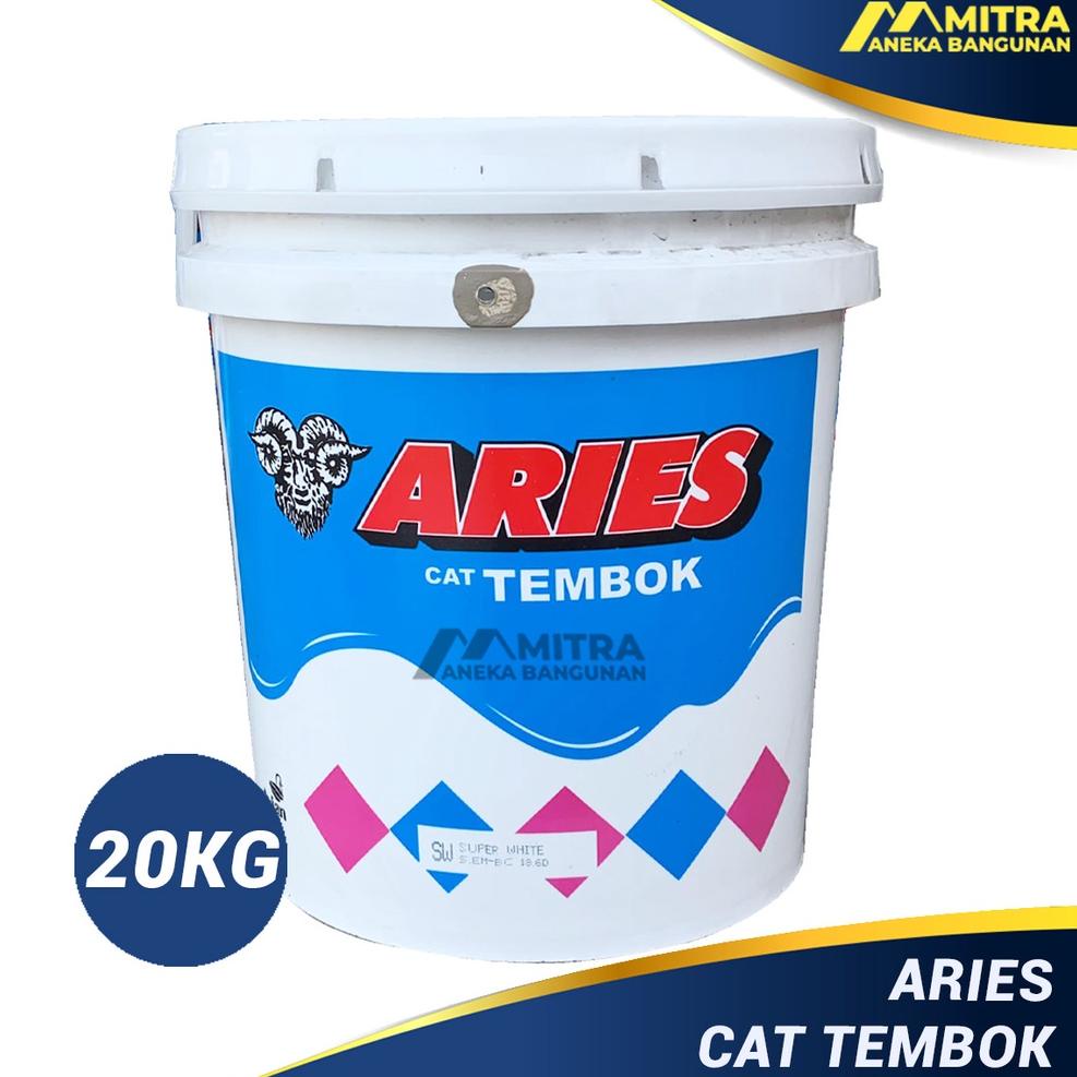 Miliki Sekarang.. WARNA LENGKAP CAT TEMBOK ARIES AVIAN 20 KG / CAT DINDING 1 PAIL BZJ