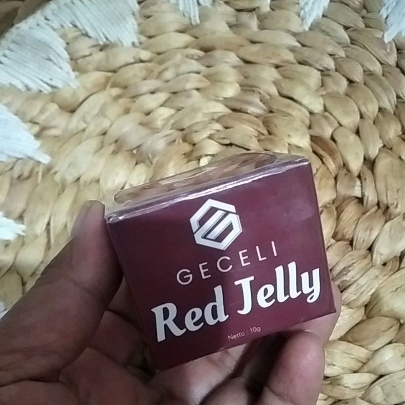 GECELI RED JELLY 10GR..TERMURAH