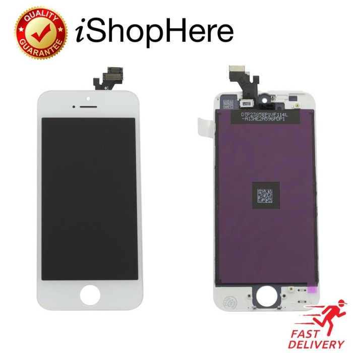 PREMIUM QUALITY LAYAR LCD IPHONE 5 5G 5S & TOUCHSCREEN. ORI ORIGINAL ORIGINAL TERBARU