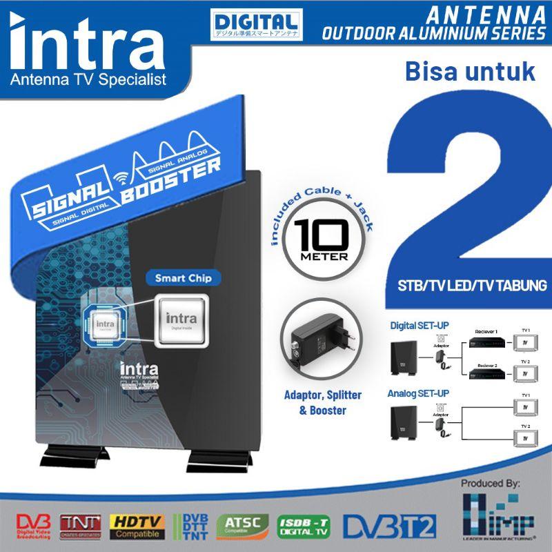 Antena TV Digital Luby / Intra INT 119 / Receiver Tv Led Tv Tabung / Indoor Outdoor