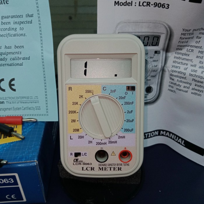 Terlaris Lutron Lcr-9063 Digital Lcr Meter