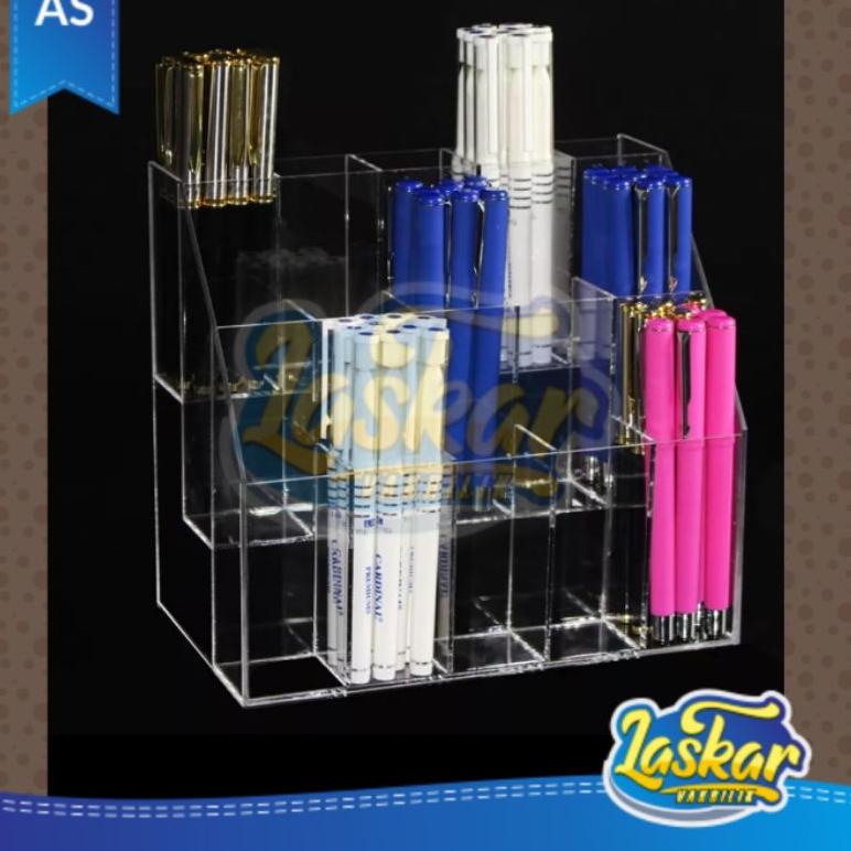 

display Rak pulpen akrilik 81