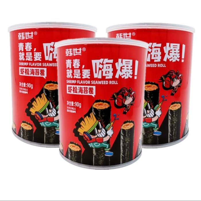 

Shrimp Flavor Seaweed roll HaiBao / Kualitas Terbaik