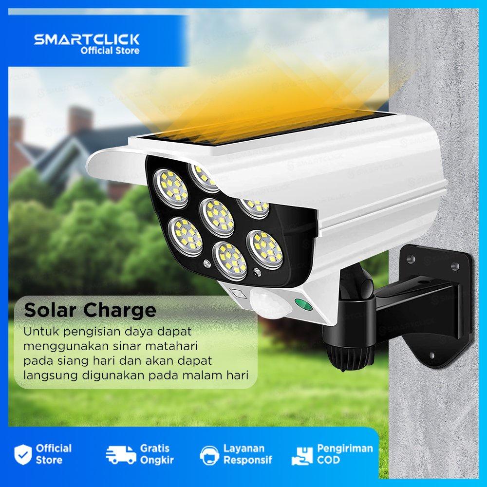 Lampu solar 77 LED waterproof solar motion sensor light outdoor