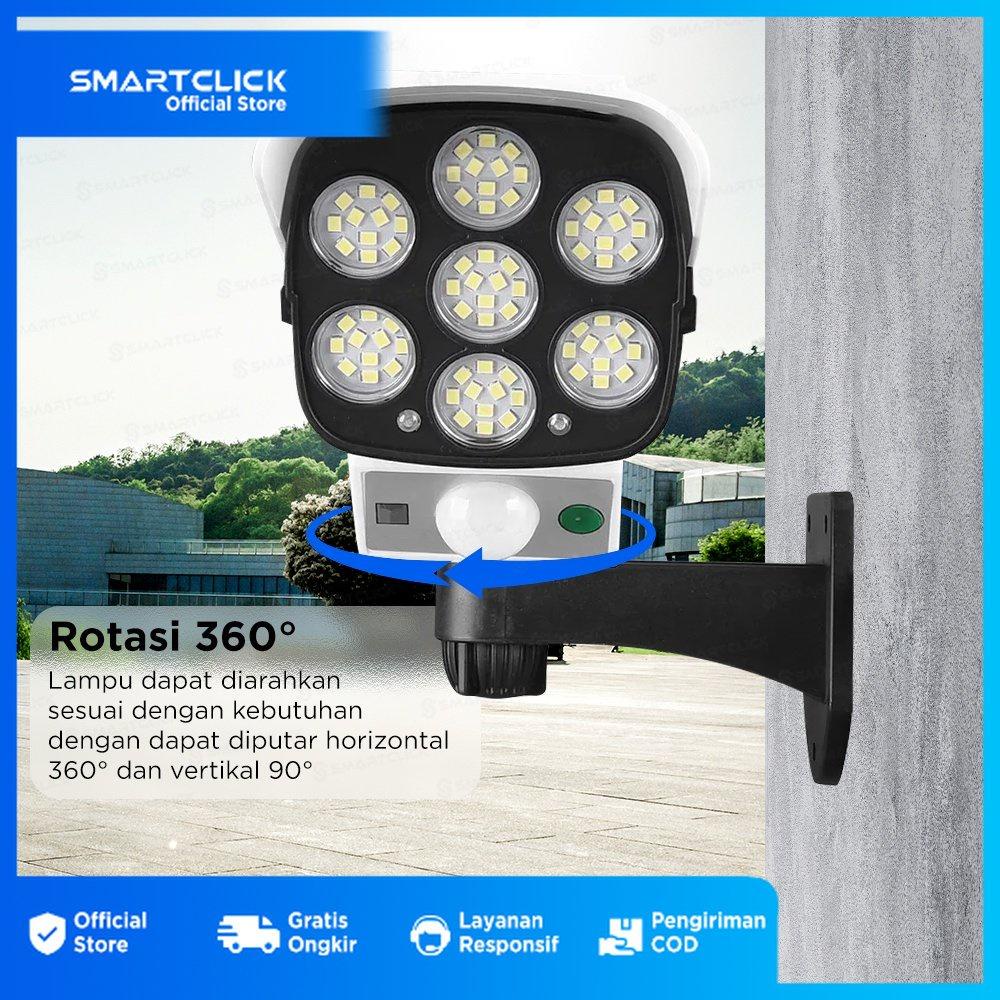 Lampu solar 77 LED waterproof solar motion sensor light outdoor