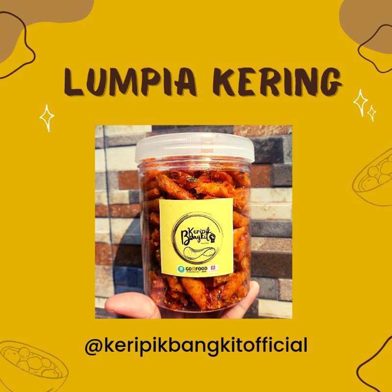 

Lumpia Kering Jar 600ml / popia /lumpia gulung