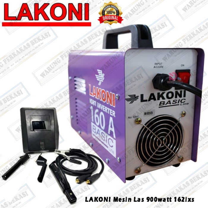 Terlaris Lakoni Mesin Las Listrik Inverter Igbt 900Watt 160 A Ungu 162Ixs
