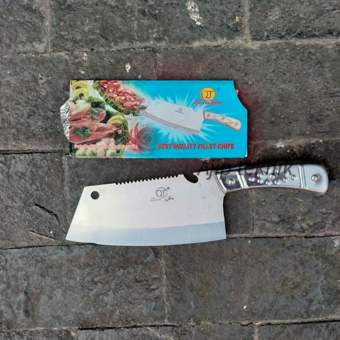 pisau Golok/pisau daging stainless dianjin geri murah meriah Y0G2 stainless COD VIRAL TERMURAH TERBA