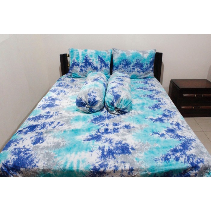 Sprei Seprei Batik Pekalongan Motif Bali Ready Stok Size 120x200 - No. 1(B8Y5) Sprei Kain Katun Halu