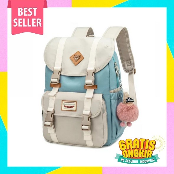 New Arrival Tas Sekolah Anak Perempuan Sekolah Dasar 1-2-3-4-5-6 Kelas Anak Tk Sd Ransel Gadislucu T