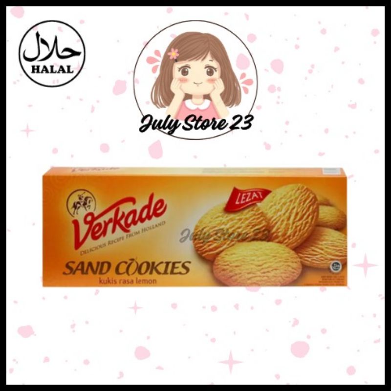 

Biskuit Verkade Sand Cookies 150gr