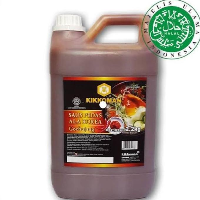 

Gochujang Sauce Kikkoman - Saus Pedas Ala Korea Jirigen 2,2kg.