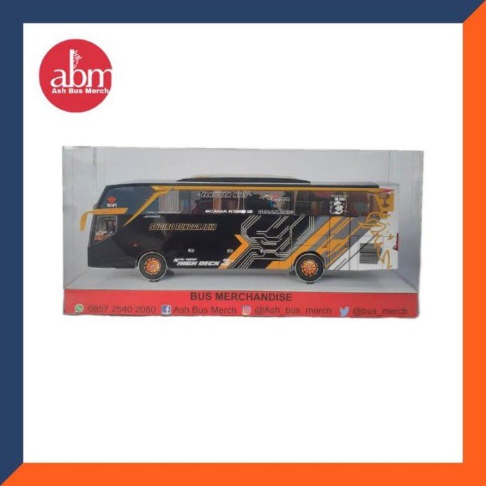 Hot Sale Miniatur Bus / Miniatur Bis Papercraft Stj Sudiro Tungga Jaya Cullen Terlaris