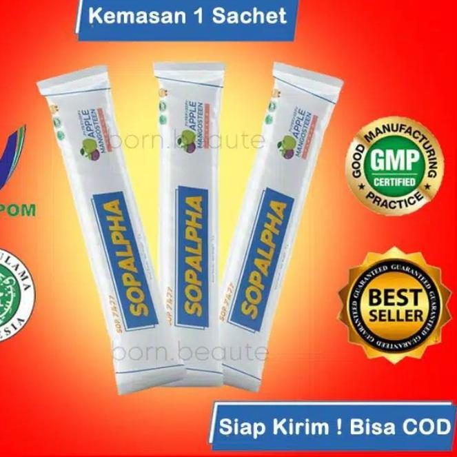 

Termurah | TD4 | SOP ALPHA 1 BOX ISI 18 SASET