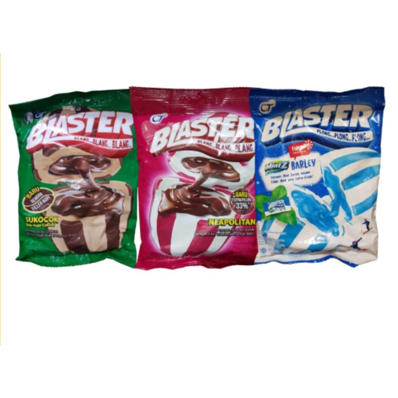 

Blaster Permen Isi Cokelat Coklat Belang Neapolitan Choco Pak Netto 50 X 2.5gr