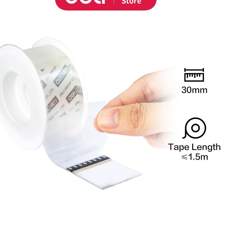 

Banting Harga Deli double tape transparan 3cmx1.5m/1mm bau tidak menyengat 33605 79G