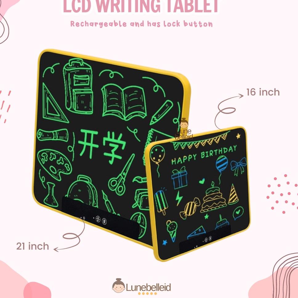 

Banting Harga LCD Writing Board / Papan tulis LCD Writing Tablet 16"21" / Papan Tulis Magnet / Papan Tulis Digital Anak 635|