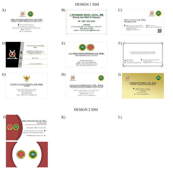

Sale Kartu Nama Notaris/PPAT /BUKU TULIS SEKOLAH/BUKU TULIS SIDU/BUKU TULIS AESTHETIC