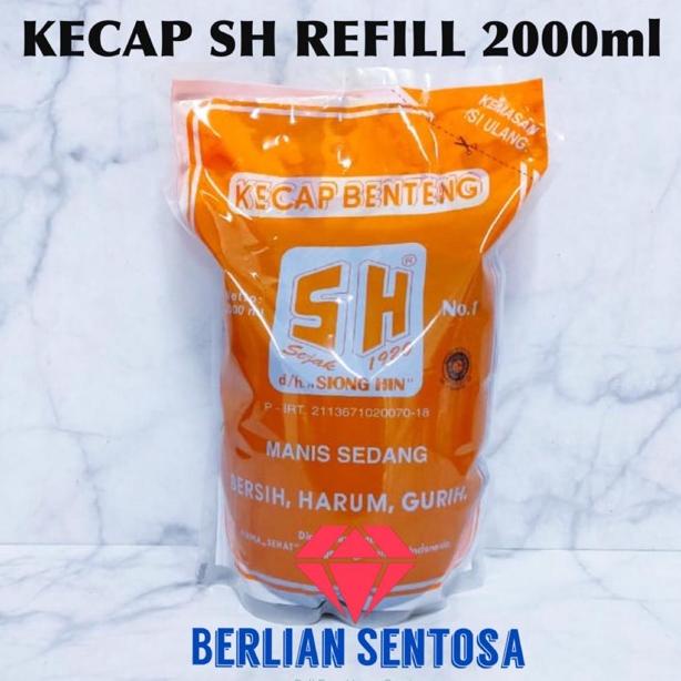 

kecap manis sh refill besar 2000ml
