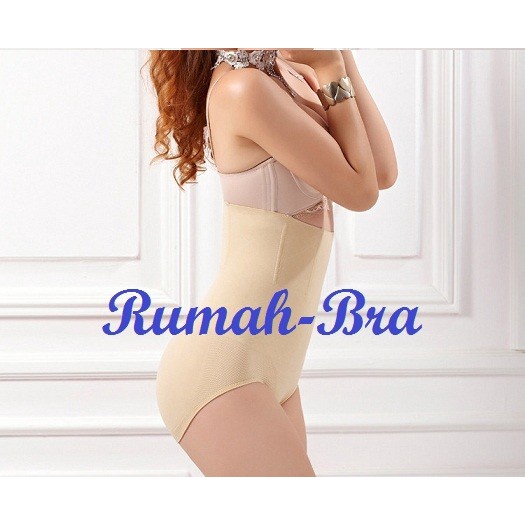 Korset Pelangsing HIGH WAIST - Hitam pengait bawah paling ampuh viral pinggang H1B9 body slimming gu