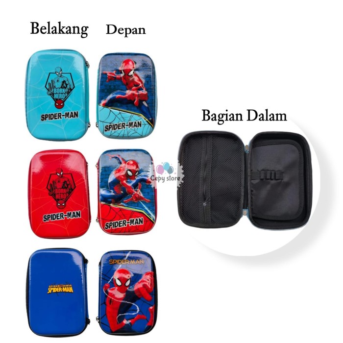 

Kotak Pensil Karakter 3D / Tempat Pensil Karakter Anak 3D Cowo