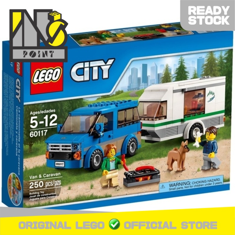 LEGO 60117 - City - Van & Caravan