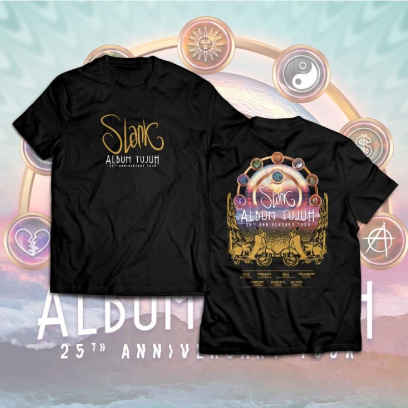 kaos slank album tujuh aniversary tour 2023