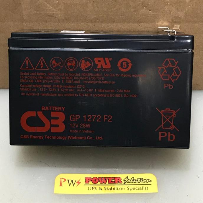 Aki Baterai Kering Battery Panasonic 12V 7Ah Aki Ups Panasonic 7,2Ah