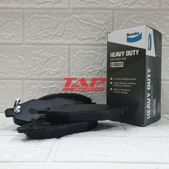 BRAKE DISC PAD - KAMPAS REM DEPAN INNOVA BENDIX DB1751