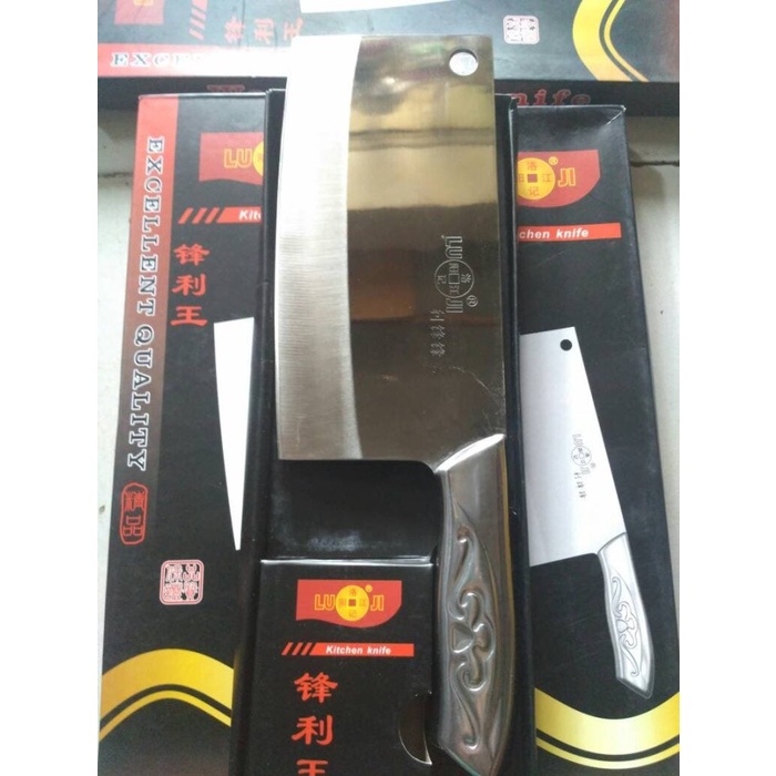 Pisau FULL STENLIS STEEL G0X9 Qurban Perlengkapan Murah Super Dapur Bisa Cod Besar Sayur High Qualit