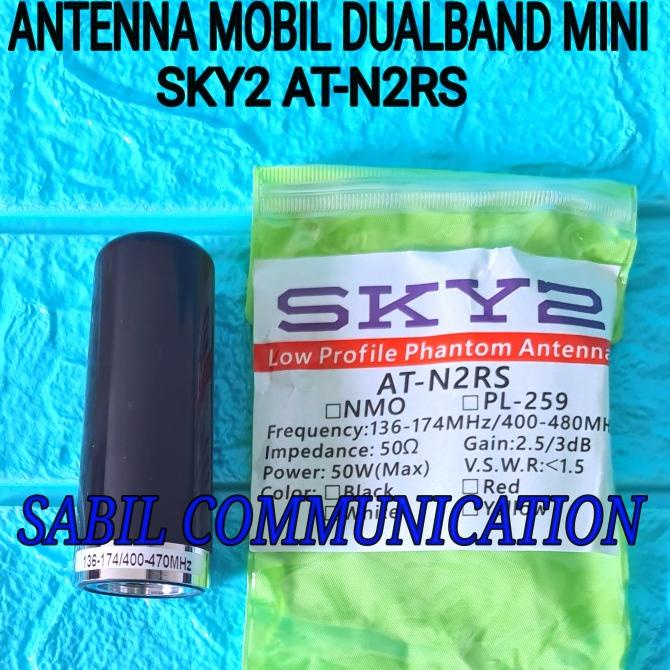 ANTENA RIG MOBIL MINI DUALBAND ANTENA MOBIL DUALBAND MINI MURAH