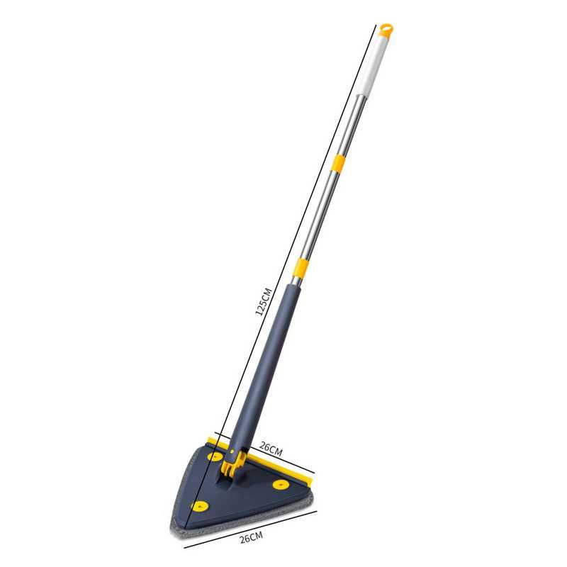 Looove Alat Pel Kain Microfiber Cleaning Mop Triangular 360 Rotating - L160V