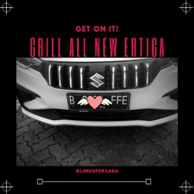 Aksesoris Mobil Front Grill Depan Suzuki All New Ertiga 2020 Sporty