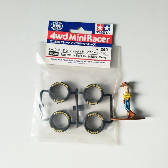 Tamiya ban Super Hard Yellow Lettering