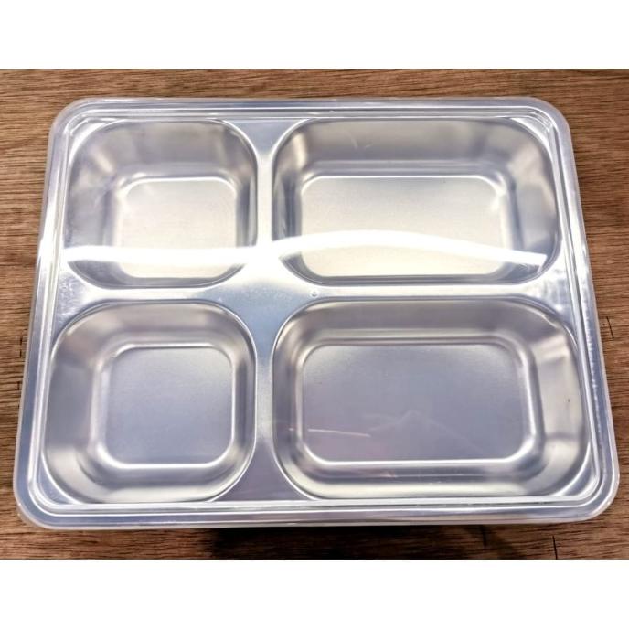 `````````] Tempat Makan Food Tray Stainless