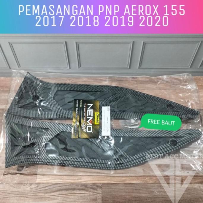 BORDES KARPET PIJAKAN KAKI AEROX 155 OLD 2017 2018 2019 2020 CARBON
