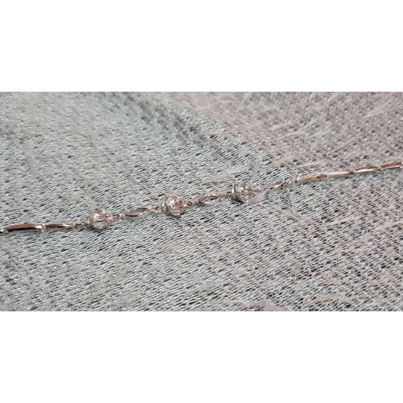 Essen rong Gelang Perak Beraspal Batu gelang tangan murah/accecories/gelang silver/acc