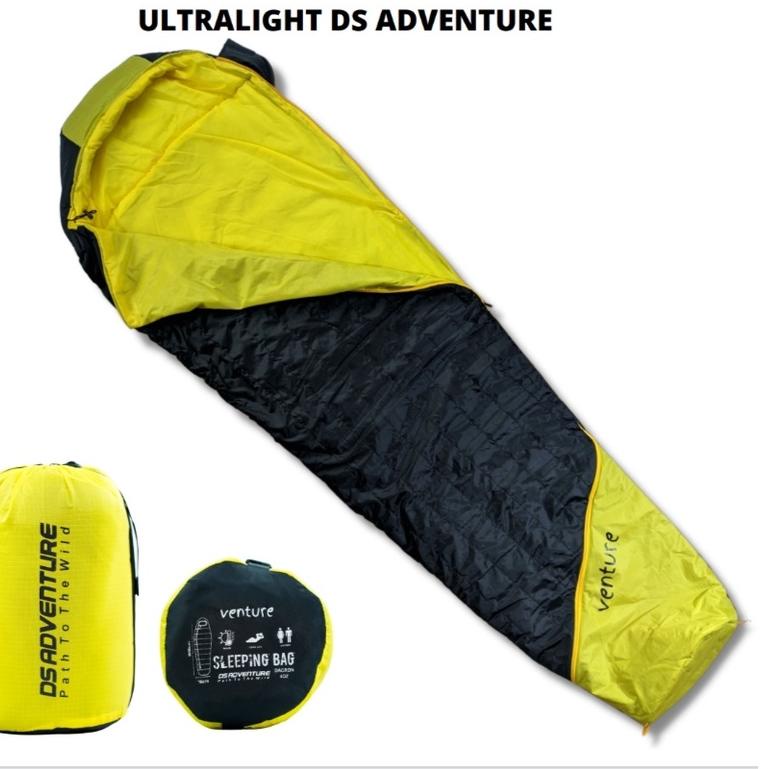 xtxd -63 Sleeping bag mummy dacron 4oz ultralight Ds Adventure seri venture - sleeping bag dacron - 