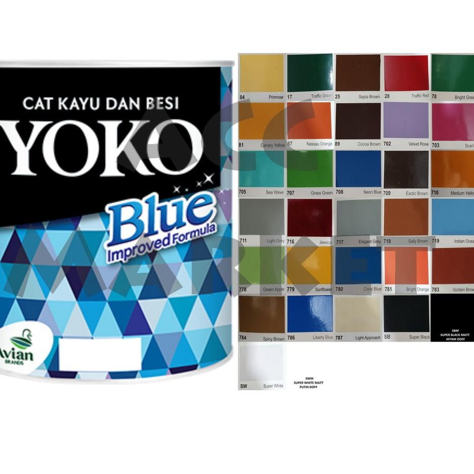 

Hanya hari Ini Cat Minyak Besi Kayu YOKO AVIAN 0.7 Liter Pagar L0I