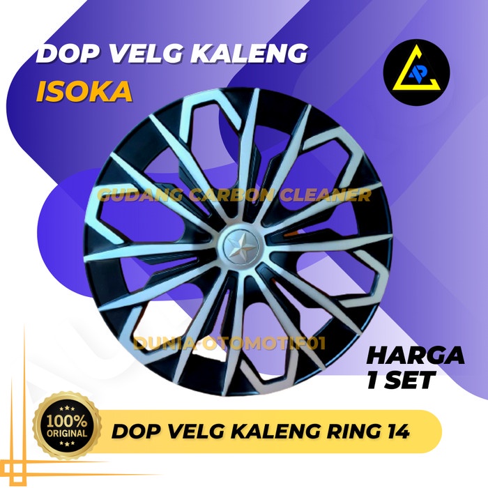 Tutup Dop Roda Tutup Velg Mobil Cover Dop VELG Mobil Ring 14-KVSH