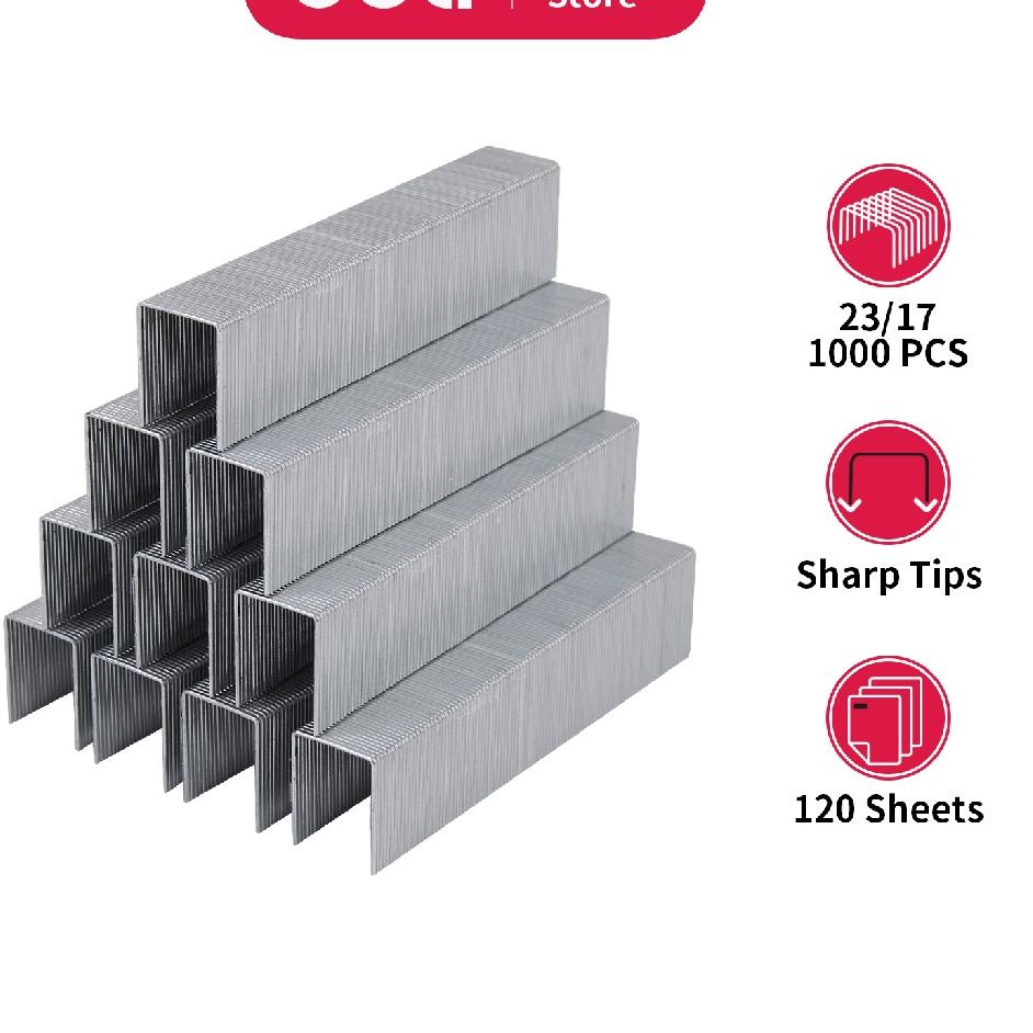 

Now Mall Deli Isi Staples 1000/Box Desain Ergonomis dan modern sesuai bentuk gengaman tangan E0017 831✬