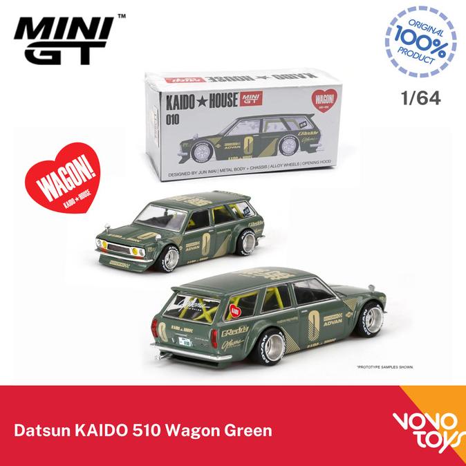 MiniGT Kaido House 510 Wagon Green Mini GT